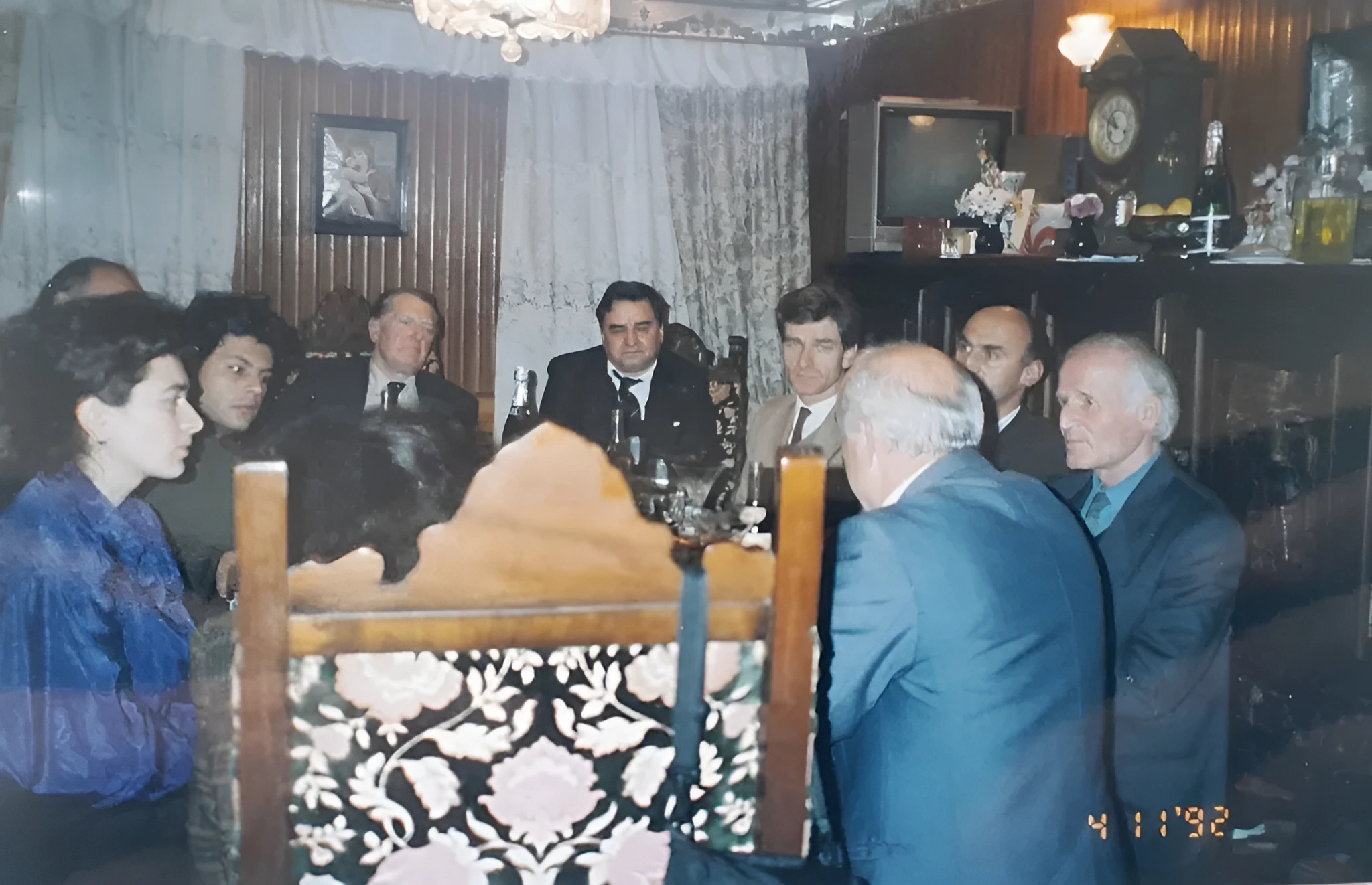 Alvaro Pinto Scholtbach (left), David Ennals in the main chair, Michael van Walt on the right, Sokrat Dzhindzholia (2nd on the right).