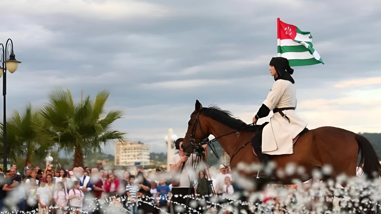 On July 23, Abkhazia celebrated the National Flag Day.  
